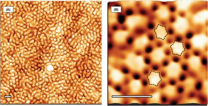 Nanoscale Archimedean Tilings Formed by 3-Miktoarm Star Terpolymer Thin Films