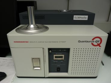 Absolute PL quantum yield spectrometer - HAMAMATSU Quantaurus-QY